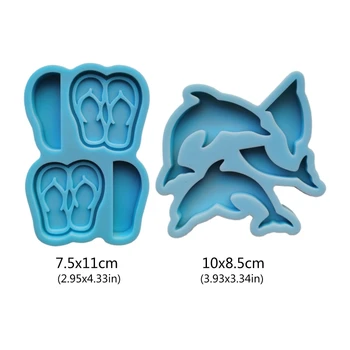 

Straw Topper Silicone Mold Epoxy Resin Mold DIY Crafts Making Decorating Tool X7XB