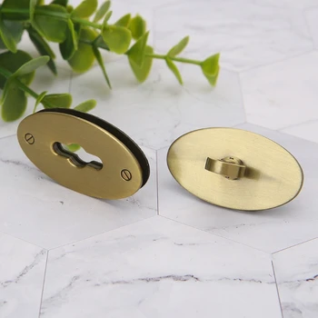 

Oval Twist Lock Bag Case Catch Buckle Clasp For Handbags Accessories DIY Craft L4ME