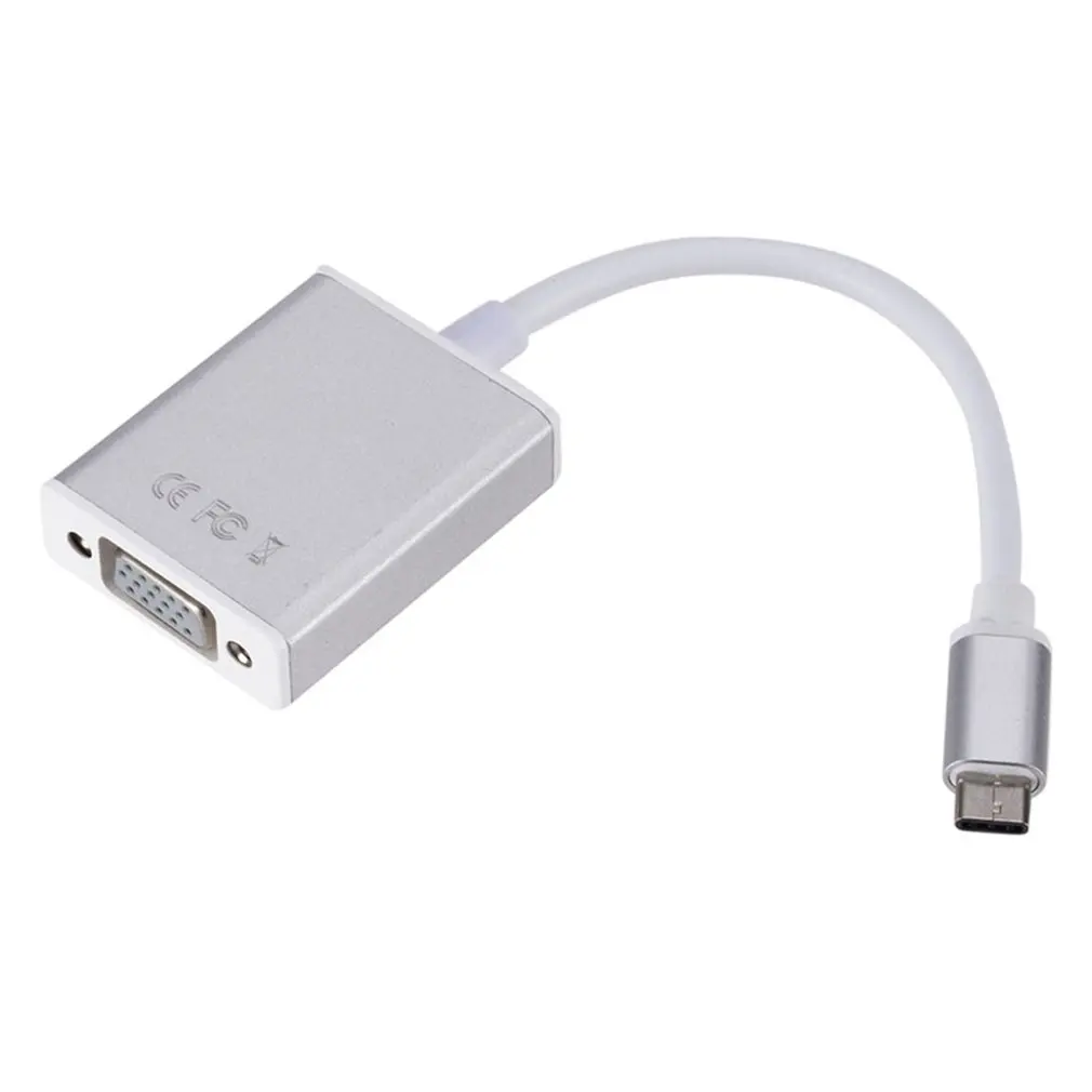 Тип C USB VGA конвертер адаптер кабель для нового apple macbook и pro| |