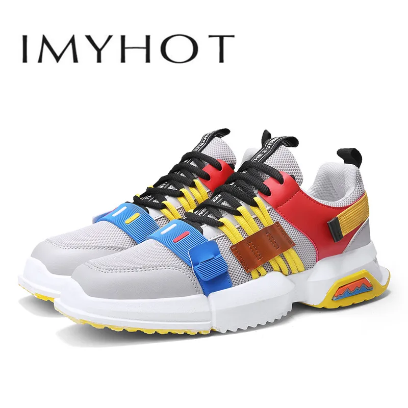 

Men High Quality Sneakers Breathable Lace-up Walking Jogging Trend Man Training Running Shoes 2019 Sports Shoes For Men