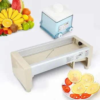 

Vegetable Tool Multifunctional Adjustable Fruit Lemon Orange Manul Cutter Slicing Machine for Home Shop Bar Restaurant Use