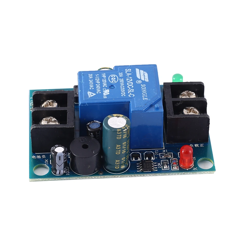 LM358 12V On Board Lithium Batterie Unterspannungsalarm Summer unter Voltage Schutzmodul mit LED Anzeige 