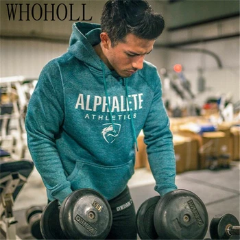 

Mens Sweatshirt Long Sleeve Autumn Spring Casual Hoodies Top Boy Bodybuilding Blouse Tracksuits Sweatshirts Hoodies Men