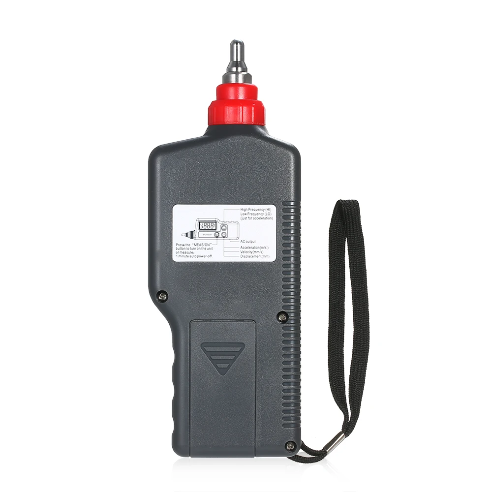 

Vibrometer Digital Vibration Meter with Storage Case AC Output Acceleration Velocity Displacement Vibration Analyzer Tester