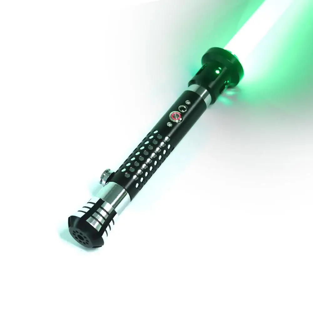 

LGT Lightsaber -Metal Hilt Force FX Heavy Dueling Light Saber Infinite Color Changing with 9 Sound Fonts Sensitive Smooth Swing