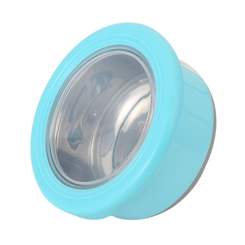 LXL Round Stainless Steel Lunch Box Fresh Keeping Household Sealing Storage Box Leakproof - Цвет: LXL