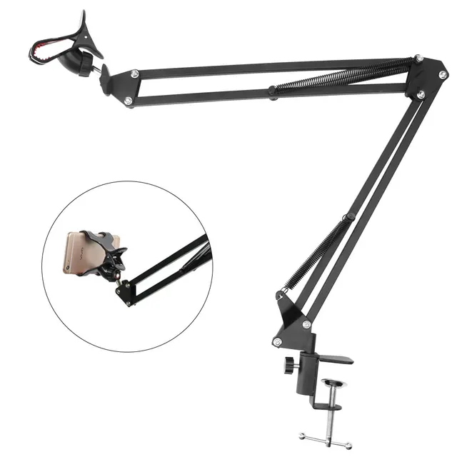 Long arm holder Tripod Table Stand Photography Adjustable With Phone Holder For Tiktok Selfie For phone
