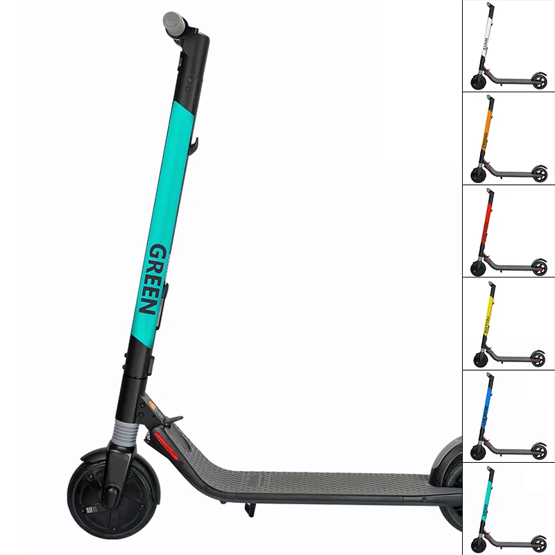 

2Pcs Electric Scooter Reflective Pole Rod Sticker Paste For Ninebot ES1 ES2 Reflective stickers strong reflection PVC