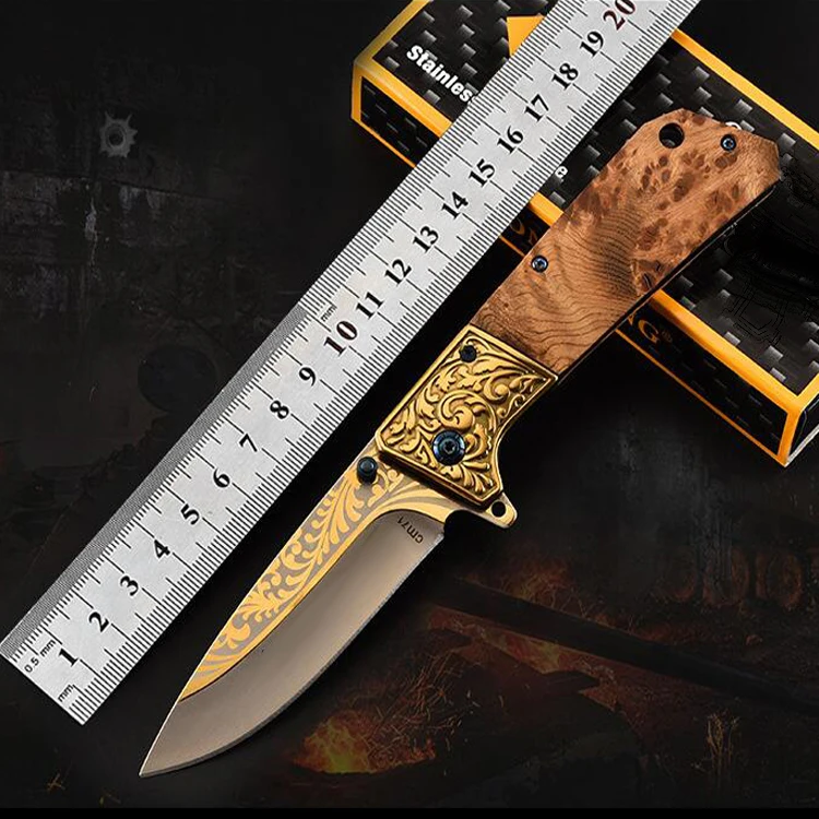 8,6 ''ножи 58HRC Karambit тактический складной нож Карманный Компактный Тактический Открытый Отдых Охота выживания спасательный нож
