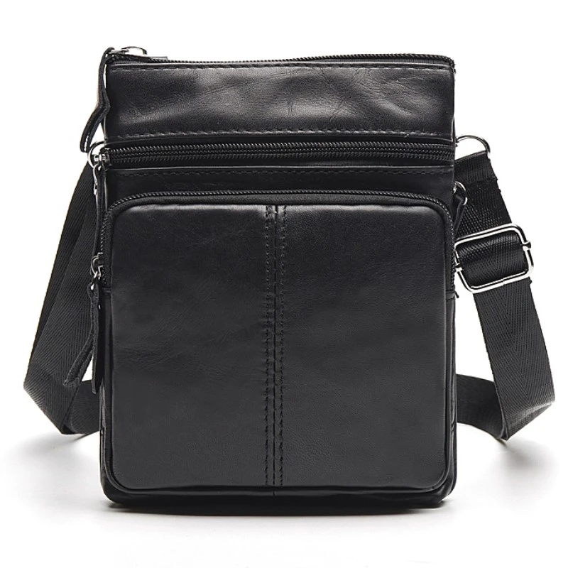 Bags Messenger-Bag Crossbody-Bags Shoulder Natural Small Male Mens Flap Man for New