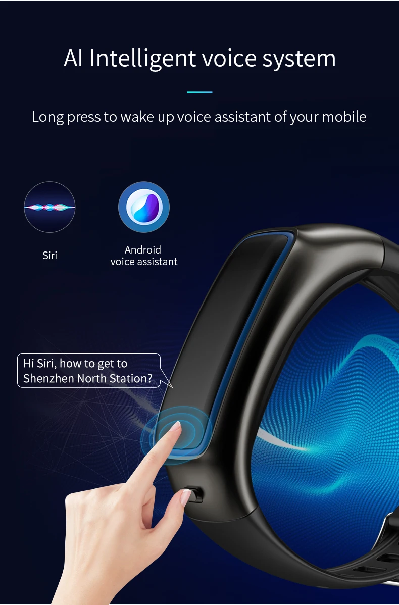 V09 banda inteligente + sem fio bluetooth