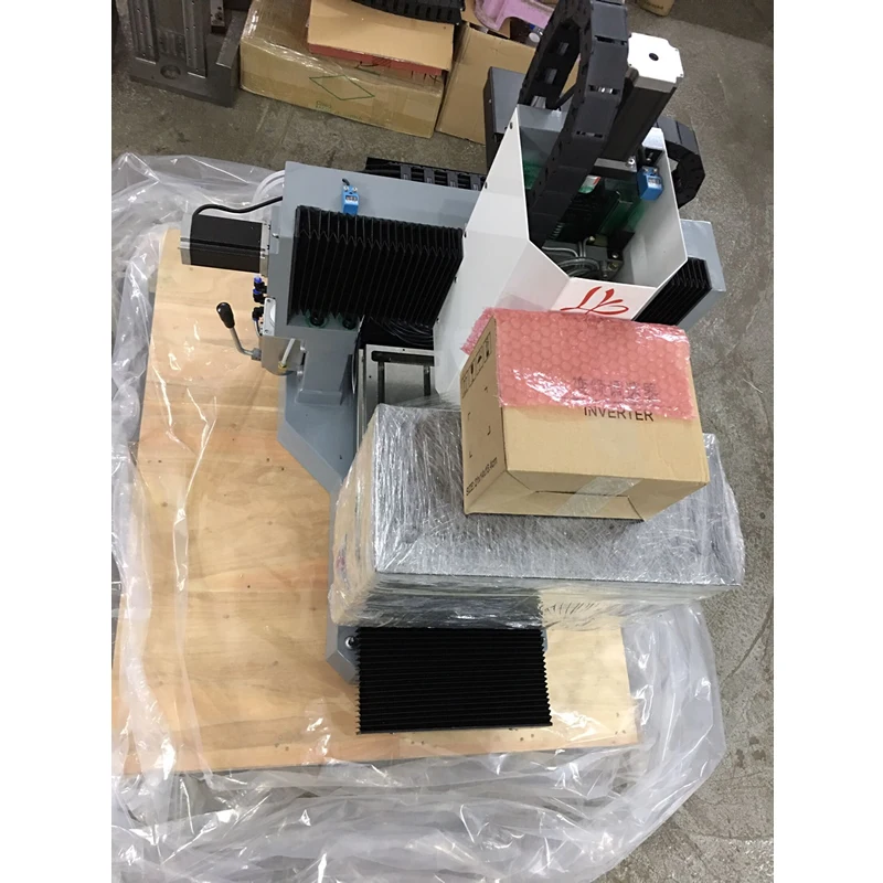 3500W Full Cast Iron CNC Engraving Machine 3040 Wood Router Metal Cutting Drilling Machine for Steel Aluminum Metal Engraver