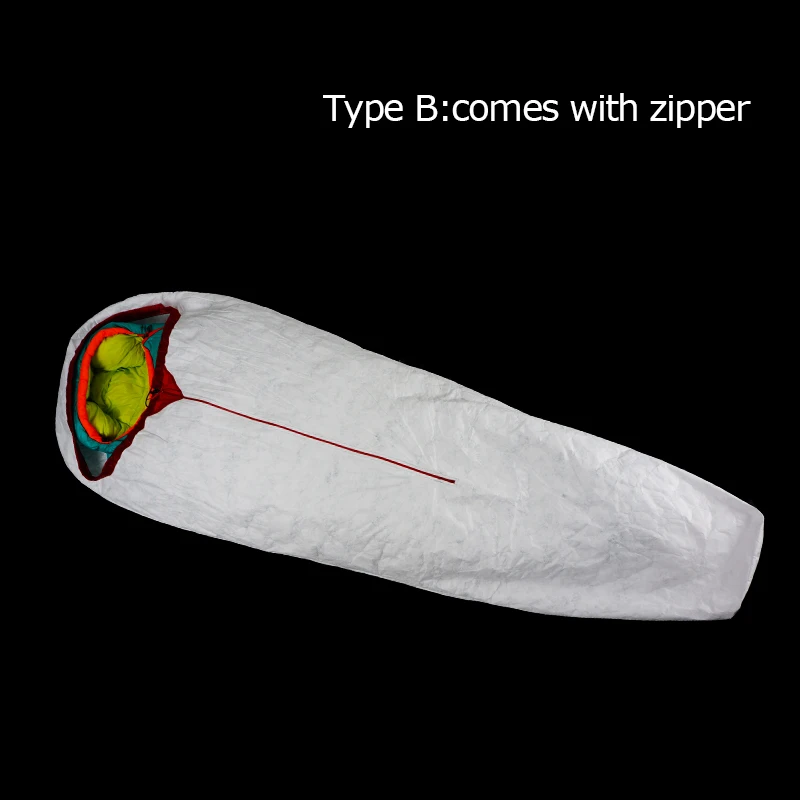 3F UL gear Водонепроницаемый Tyvek Bivy мешок спальный мешок крышка легкий дышащий портативный влагостойкий 180*80 см/230 см* 90 см