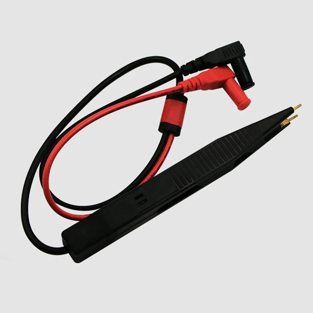 

Multimeter Tester Clip Meter Pen Lead Probe Tweezers Capacitor Resistance SMD Test Leads Chip Component LCR Testing Tool