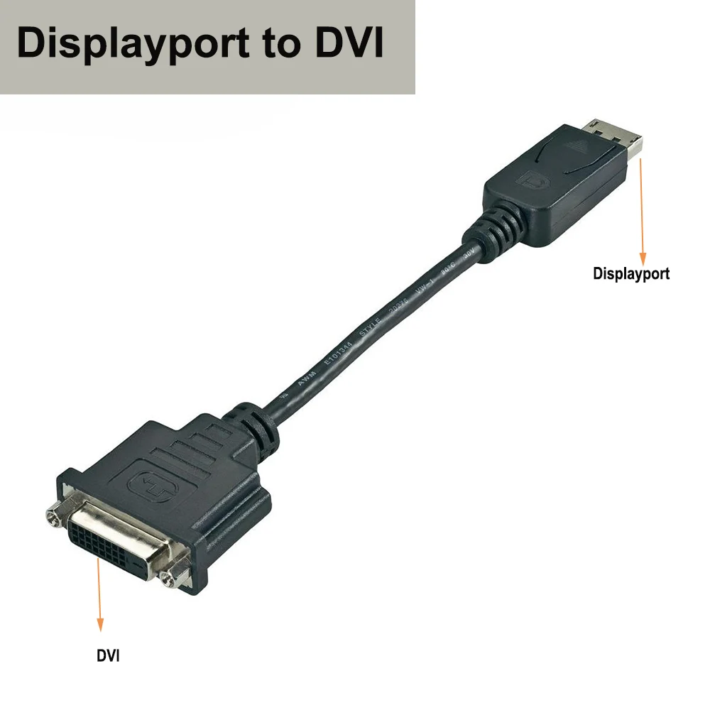 Displayport untuk HDMI 4K VGA DVI 