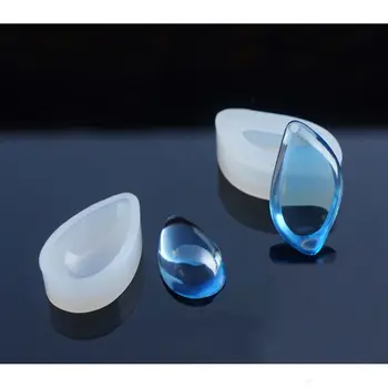 

6Pcs 3 Shapes Teardrop Earrings Pendant Mold Epoxy Resin Jewelry Making Tools