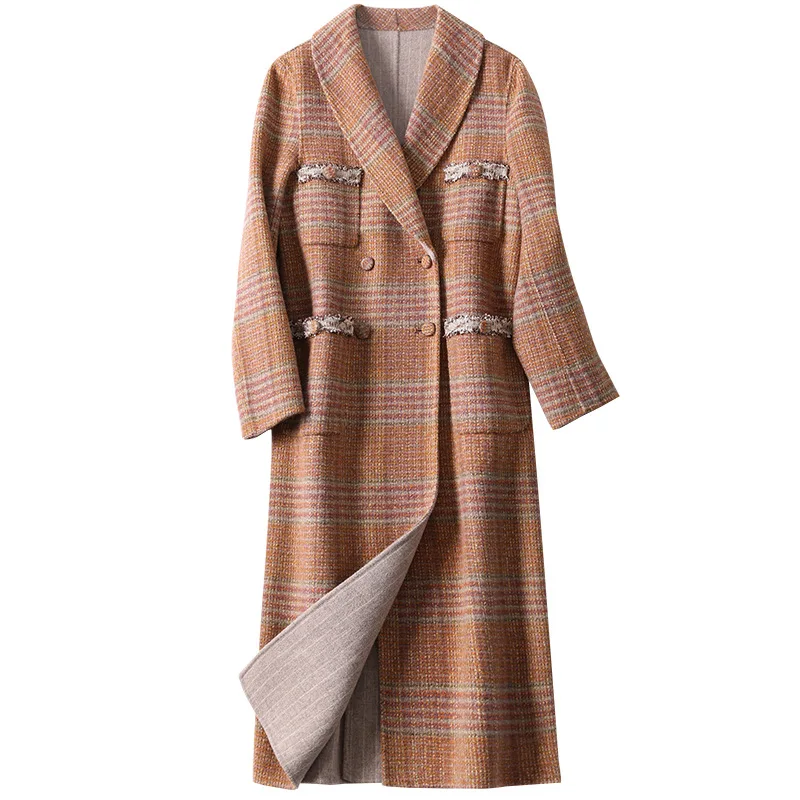 Manteau Laine Veste Femme Hiver Wool длинный пуховик, куртка для женщин, женские пальто, zapul Skarpetki Kawaii Casaco Rosa Manteaux YL280