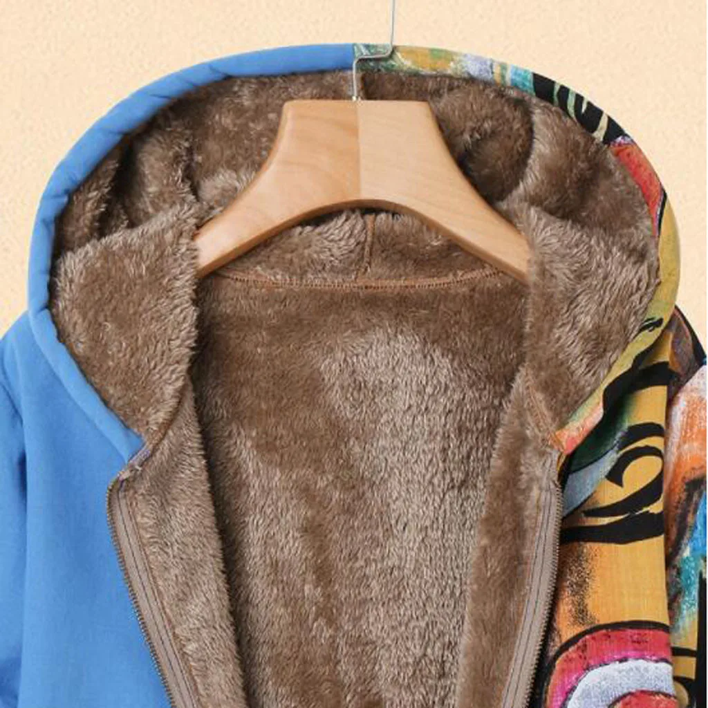 Ropa mujer, женский плащ, casaco feminino sobretudo feminino, Повседневный, с принтом, с длинным рукавом, KLV, с карманами, на молнии,, L-5XL, Z4