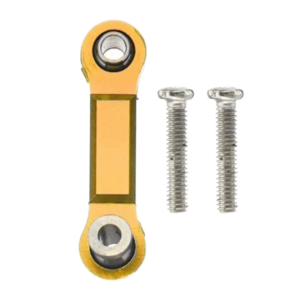 Fit for Wltoys 1/18 RC Model Car Parts Metal Linkage Servo Pull Rod Steering Tie Rod Set with Screws