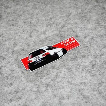 

NO.S384 Japanese Low&Slow Hella Flush Car Modification Waterproof Rear Windshield Reflective Car Stickers and Decals