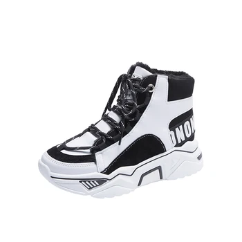 

Tenis Feminino Women Tennis Shoes Plush Warm Female Gym Sport Shoes Breathable Mesh Trainers Lady Flat Sneakers Zapatos Mujer