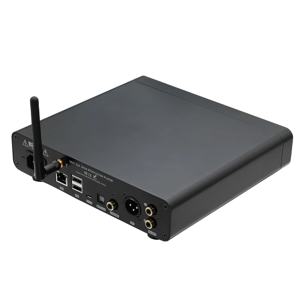 SMSL DP3 DSD HIFI Цифровой Сетевой музыкальный плеер Усилитель для наушников WIFI ES9018Q2C DAC