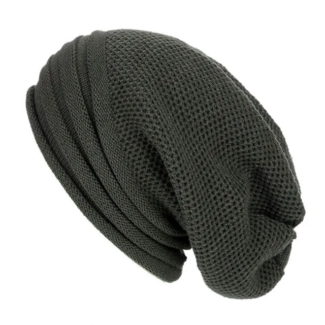 Winter Baggy Slouchy Beanie Hat Wool 