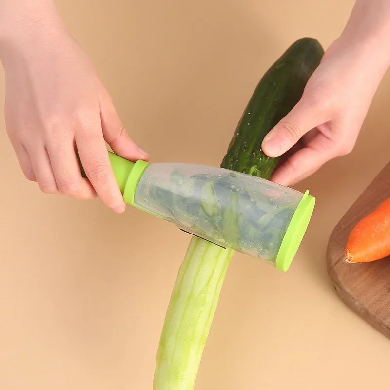 Fruit Vegetable Peeler, 1 With Storage Box Peeling Knife