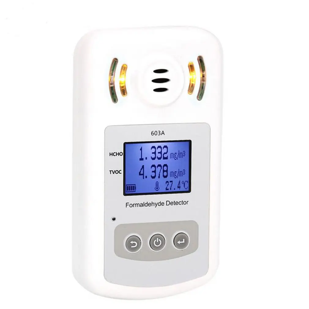 Professional Indoor Air Quality Tester PM2.5 Monitor Digital Formaldehyde Detector Gas Analyzer Gas Analyzers Formaldehyde