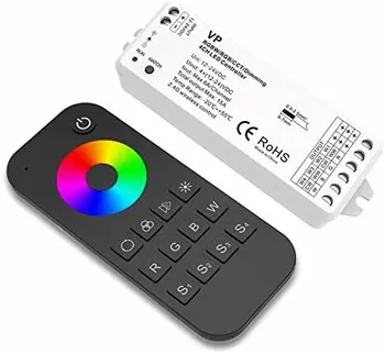 

4 Channel LED RF Controller RGBW/RGB/CCT/Dimming Multfunction Controller 12-24VDC