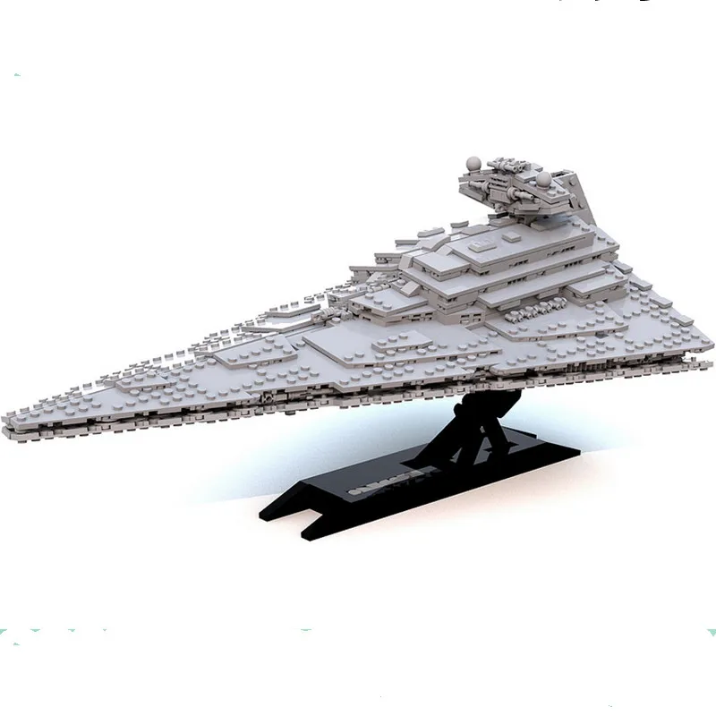 MOC первый заказ Звездный Разрушитель Звездные войны Империя над Jedha Fit Звездные войны MOC-18916 модель строительные блоки кирпичи игрушки на день рождения