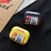 DHL Express 50th anniversary Edition Label беспроводной Bluetooth наушники гарнитура чехол для Airpods 1 2 pro Air pods pro 1 2 3 Чехол