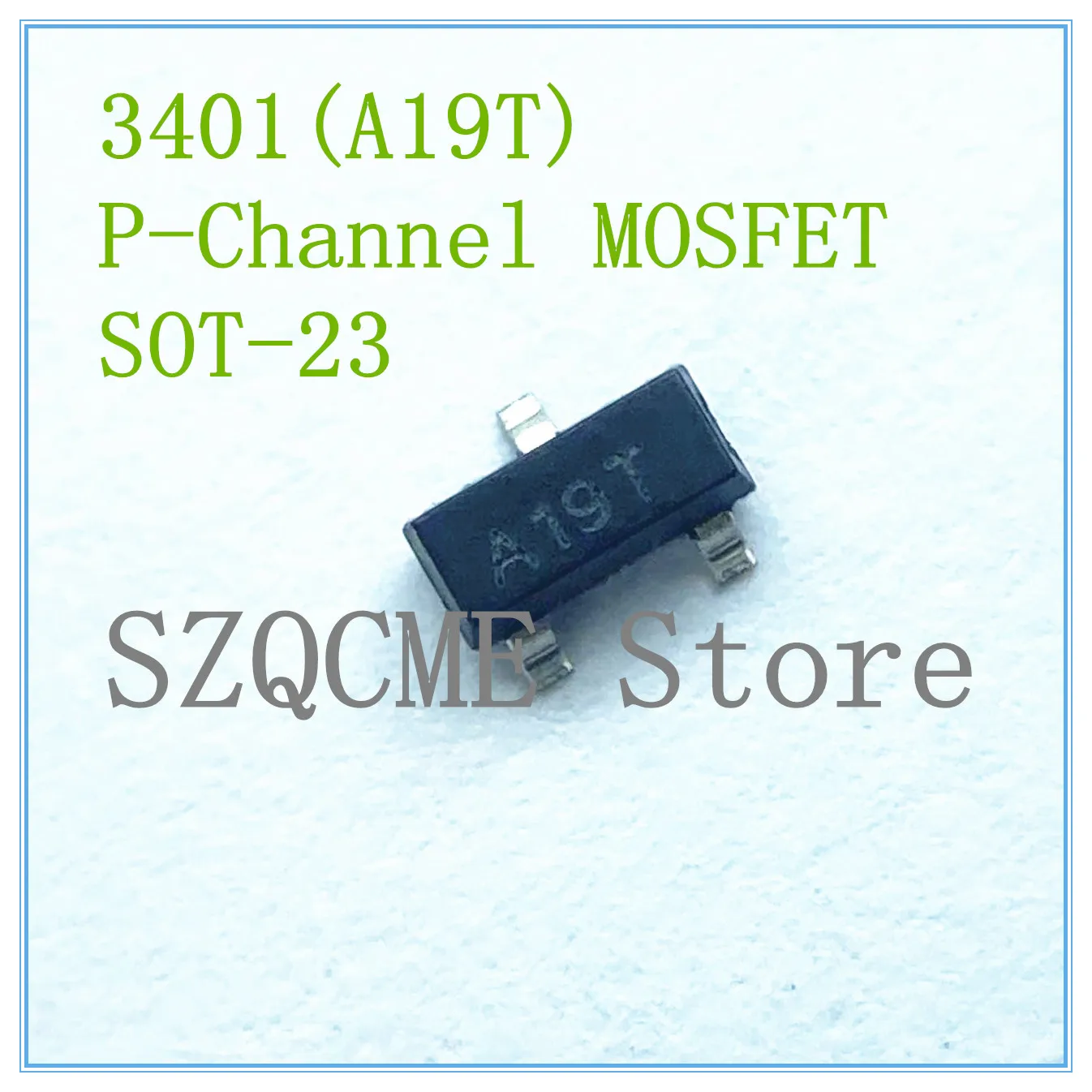 20 шт. маркировочный транзистор AO3401 3401 A19T R1 P-Channel MOSFET SOT-23 SMD -30 в-а с полевым эффектом