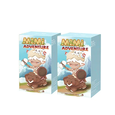 Super Hot MIMI ADVENTURE Blind Box Toy Caja Ciega Blind Bag Toy Girl Model Birthday Gift Mystery Box Fairy Garden Desk Decor 2 Blind Boxes