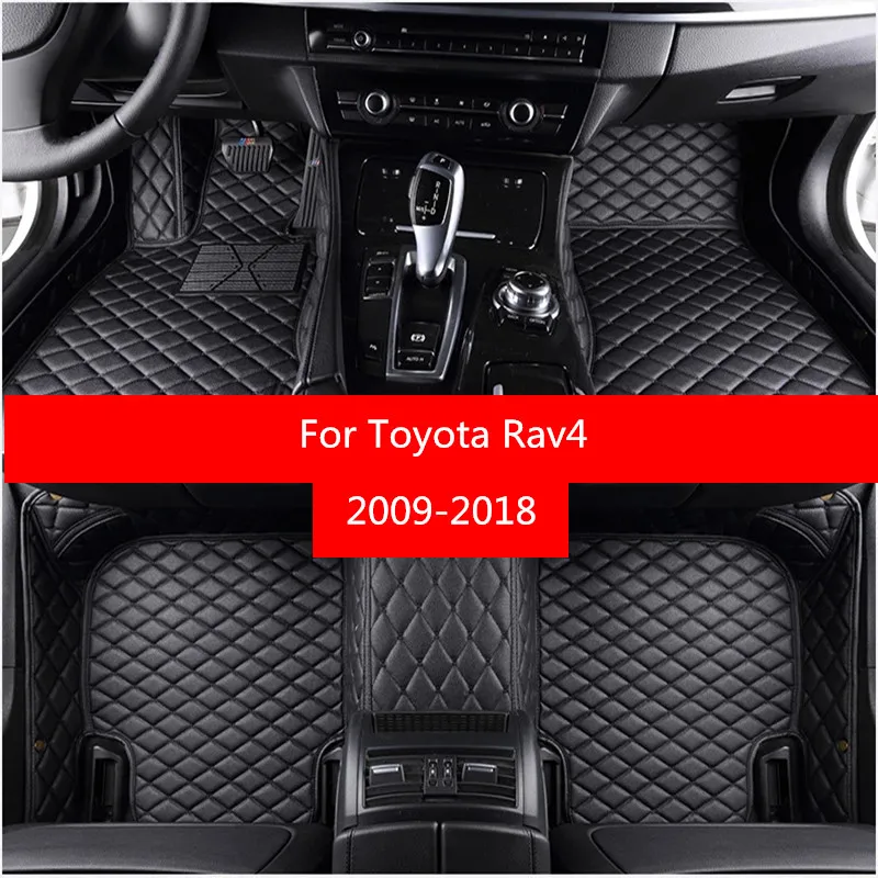 Car Floor Mats For Toyota Rav4 20092014 2015 2016 2017 2018 Flash Mat