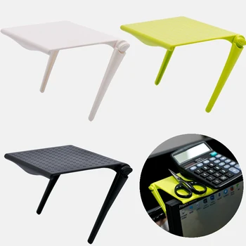 

Urijk 1pc Office Storage Rack Clip Computer Screen Table Desk Accessories Organizer Home Office Organizer for Cosmetics Shelf Ho