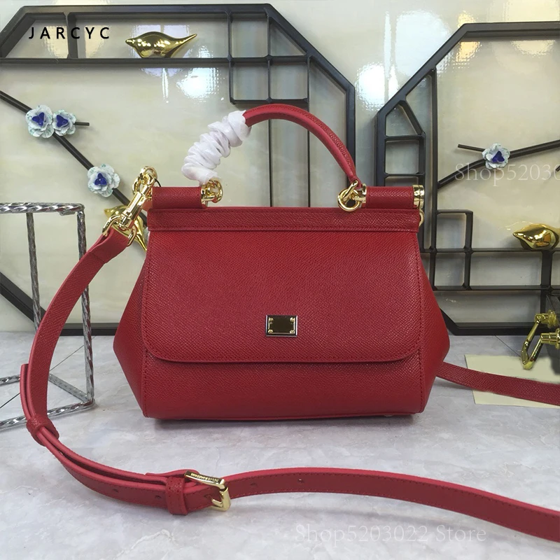 

2019 Ladies Latest style Hand bag Women Bags Designer Genuine leather Messenger Bag Handbag Small Square Shoulder Bags tote