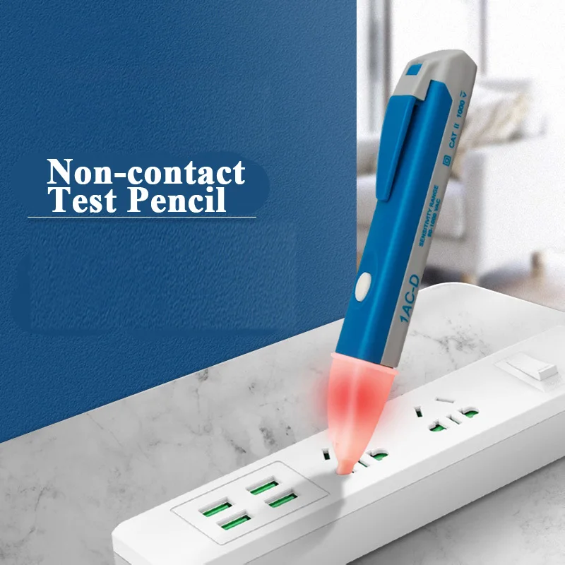 Бесконтактный индукционный тестовый карандаш вольтметр переменного тока 90 1000 В