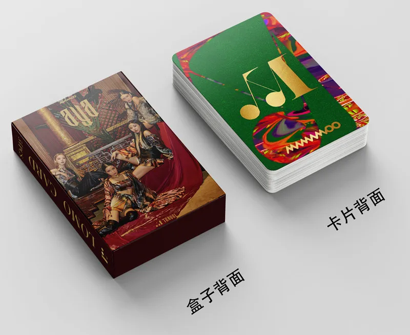 54pcs/set Korean Girls K-POP MAMAMOO New Album TRAVEL Lomo