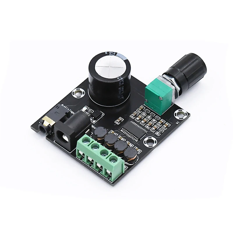 

Digital Power Amplifier Board DIY DC 8-24V HD Audio Amplifiers 30W HIFI Dual Channel Amplificador Desktop Electronic Speaker
