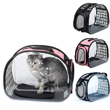 

Pet Dog Cat backpack Travel cat carrier Double Shoulder Bag Space Capsule Cat Backpack for Bag Small Pet Handbag Cat carrying