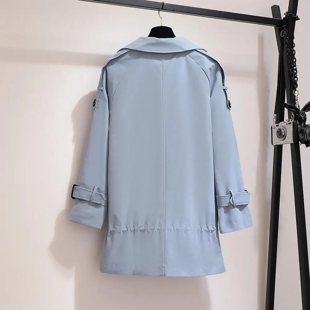 5XL 6XL женская верхняя одежда больших размеров и пальто больших размеров куртки осенние куртки с длинными рукавами Топы, большой размер ветровка на пуговицах пальто