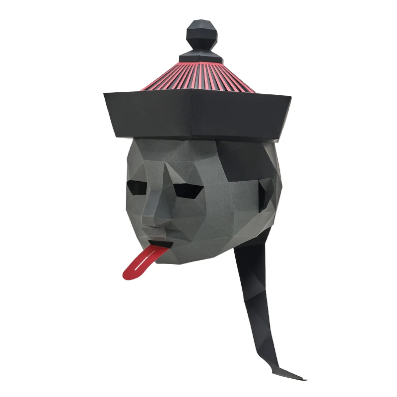 3D зомби призрак маска для Хэллоуина Вечерние Декорации DIY матрица голова для косплея маска вечерние украшения реквизит для фотосессии Свадебный декор