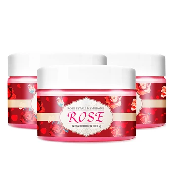 

100g Rose Nail Paraffin Wax Moisturizes Softens Exfoliation Removal Moisturizing Whitening Rose Wax LDO99