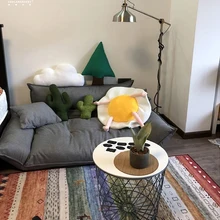 Ностальгический стиль дизайн большие ковры для гостиной пасторальный Стиль Мягкие простые ковры для спальни декоративные коврики для дома CF