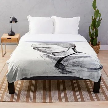 

Grace Kelly Throw Blanket Soft Sherpa Blanket Bed Sheet Single Knee Blanket Office Nap Blanket