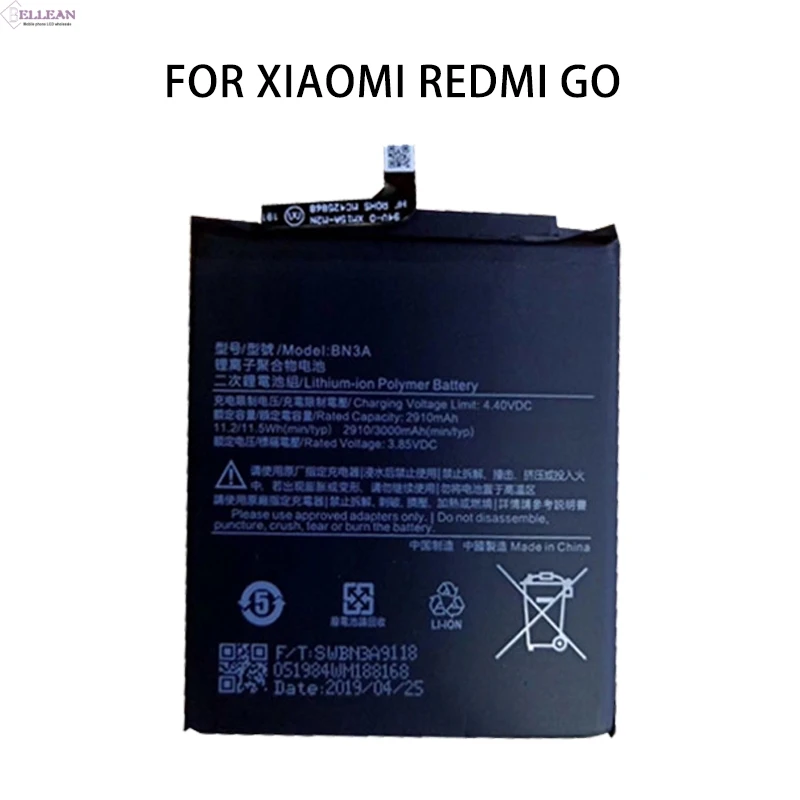 

Dinamico For Xiaomi Redmi Go BN3A Battery Replacement For Redmi Go MobilePhone Battery Repair Parts Free Shipping