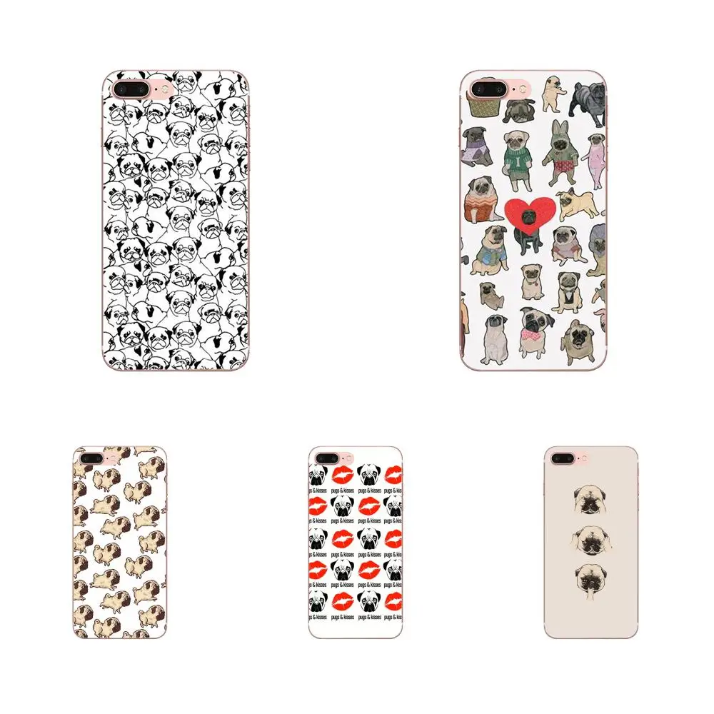 Dribbling Pug Tumblr для Huawei Nova 2 V20 Y3II Y5 Y5II Y6 Y6II Y7 Y9 G8 G9 GR3 GR5 GX8 Prime 2018 2019 TPU Лидер продаж |