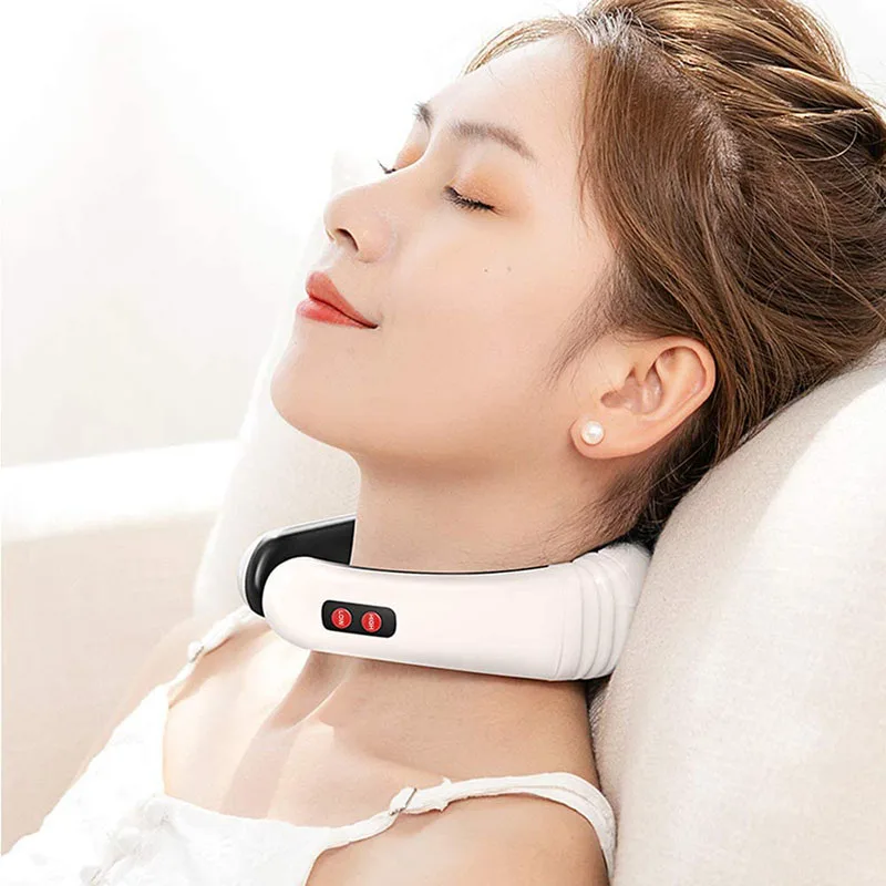 

Smart Shoulder Neck Massager Electric Neck Massage Health Care Relaxation Double Heads Relieve Stress Fatigue Pain Relief tool
