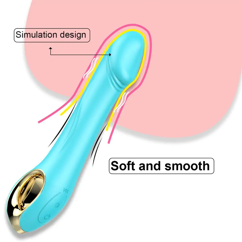 Вибратор для стимуляции точки G секс игрушки Мощный вибрационный стимулятор